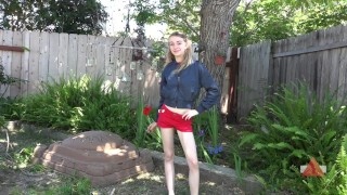 Taking a Smoke Break after Yardwork